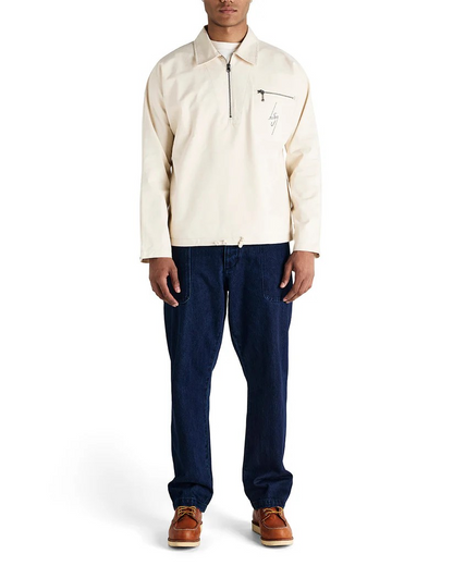 DEUS SPECTER SMOCK SHIRT - NATURAL