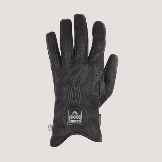 HELSTONS CONDOR AIR ETE CUIR - NOIR ♂️