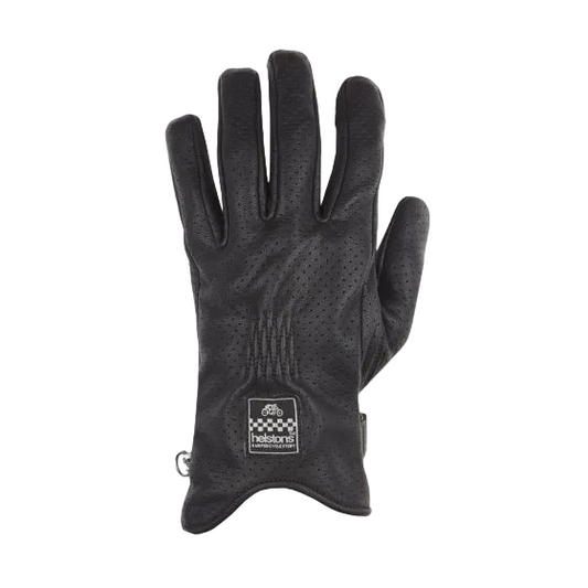 HELSTONS CONDOR AIR ETE CUIR - NOIR ♂️