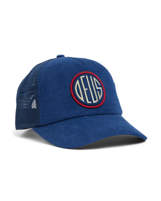 DEUS PILL CORD TRUCKER - NAVY