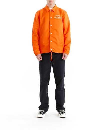 DEUS ENGINEER NYLON COACH - TANGERINE TANGO