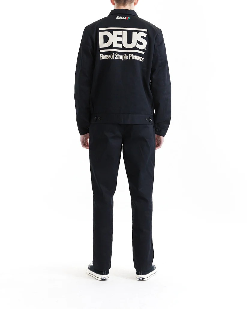DEUS MARNUS TEAM JACKET - BLACK