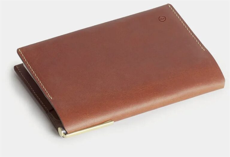 CAFE LEATHER TRAVEL WALLET - ROASTED