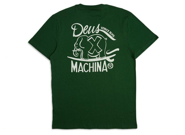 DEUS HEFFERLUMP TEE - HILLSIDE GREEN