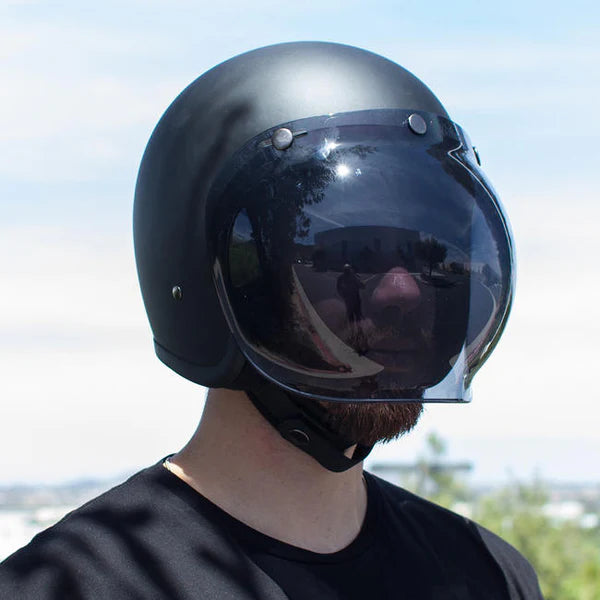 BILTWELL BUBBLE SHIELD (ANTI-FOG) - SMOKE