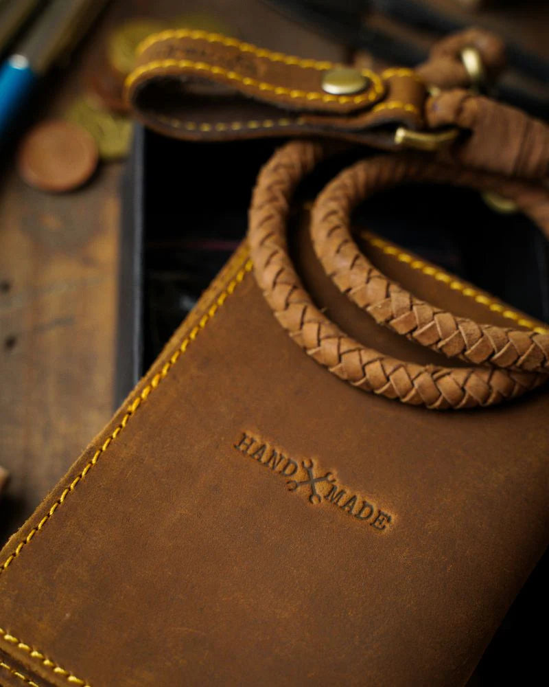 TRIP MACHINE EXPLORER WALLET - TABACCO BROWN