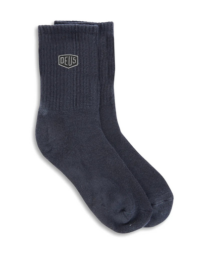 DEUS SHIELD GARMENT DYED SOCK - MULTI