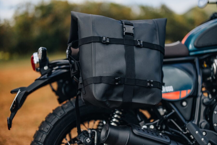 ROYAL ENFIELD ADVENTURE SOFT PANNIERS - BLACK