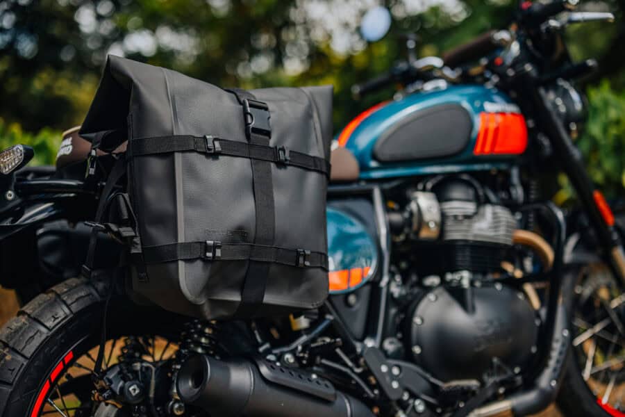 ROYAL ENFIELD ADVENTURE SOFT PANNIERS - BLACK