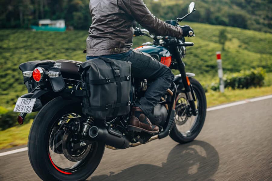 ROYAL ENFIELD ADVENTURE SOFT PANNIERS - BLACK