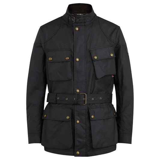 BELSTAFF x ROYAL ENFIELD TRIALMASTER JACKET - BLACK