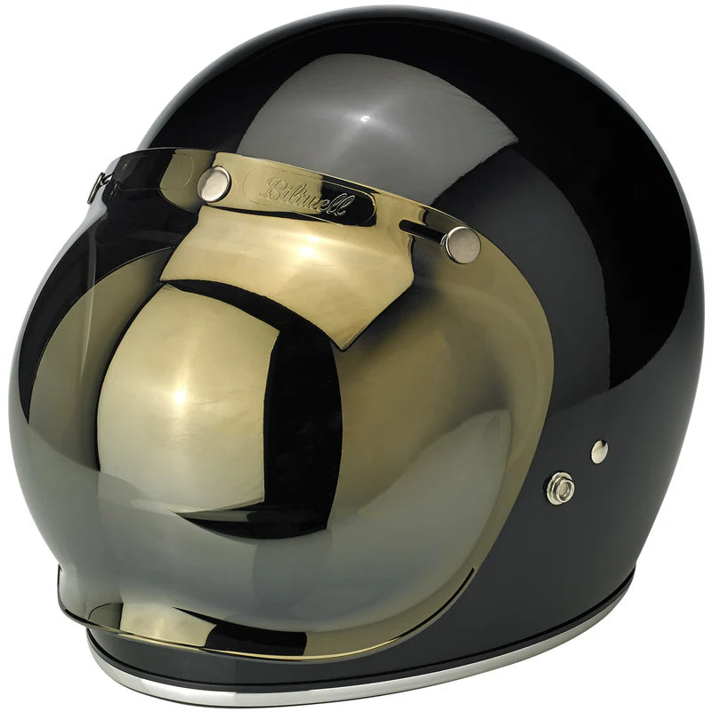BILTWELL BUBBLE SHIELD (ANTI-FOG) - GOLD