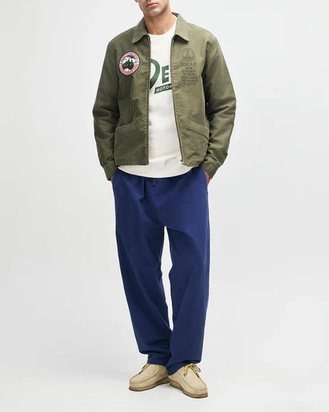 DEUS FUGAZI SOUVENIR JACKET - PINE GREEN