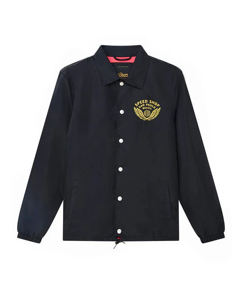 DEUS MUNIFICENCE NYLON COACH - BLACK