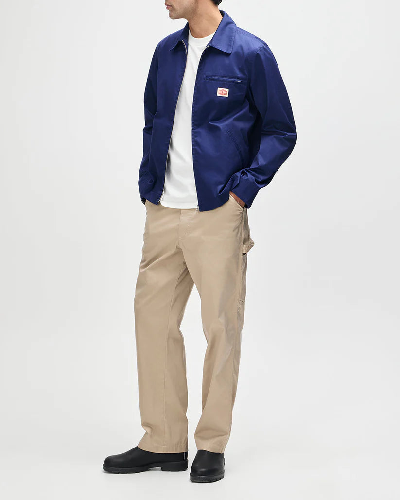 DEUS SERVICE WORK JACKET - FRENCH BLUE