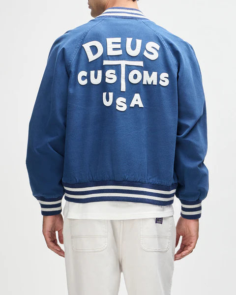 DEUS LIBERTY JACKET - MECHANIC BLUE
