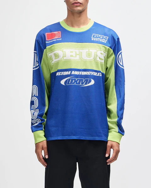 GOD THREEPEAT MOTO JERSEY - BLACK
