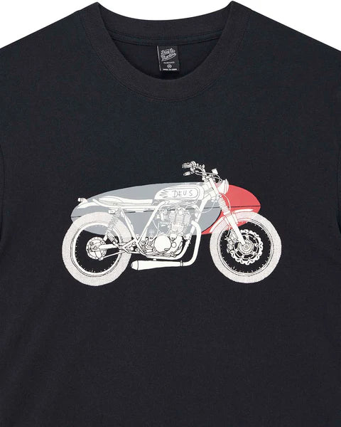 DEUS DROVERS DOG TEE - BLACK