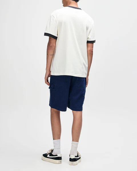 DEUS ARROWS RINGER TEE - PRISTINE WHITE