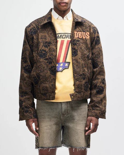 DEUS DANSE MACABRE JACKET - BRASS BROWN