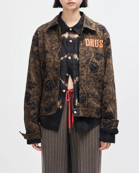 DEUS DANSE MACABRE JACKET - BRASS BROWN