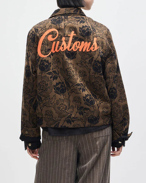 DEUS DANSE MACABRE JACKET - BRASS BROWN