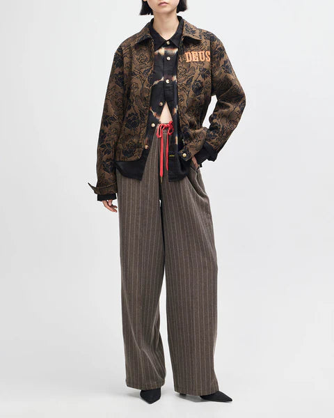 DEUS DANSE MACABRE JACKET - BRASS BROWN