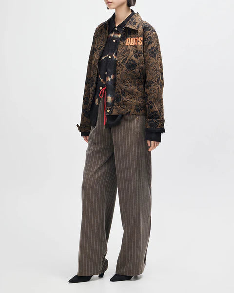 DEUS DANSE MACABRE JACKET - BRASS BROWN