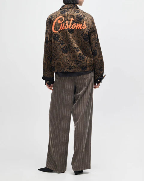 DEUS DANSE MACABRE JACKET - BRASS BROWN