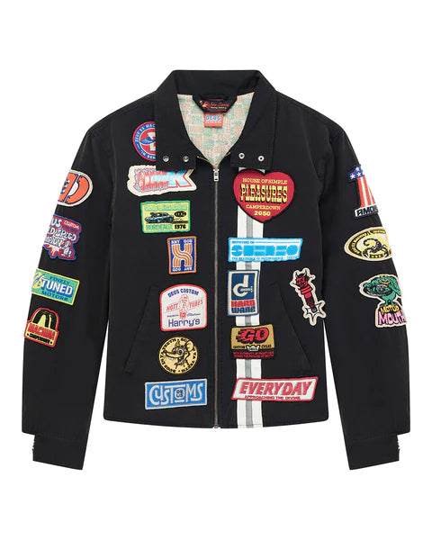 DEUS IN RAINFORESTS JACKET - ANTHRACITE