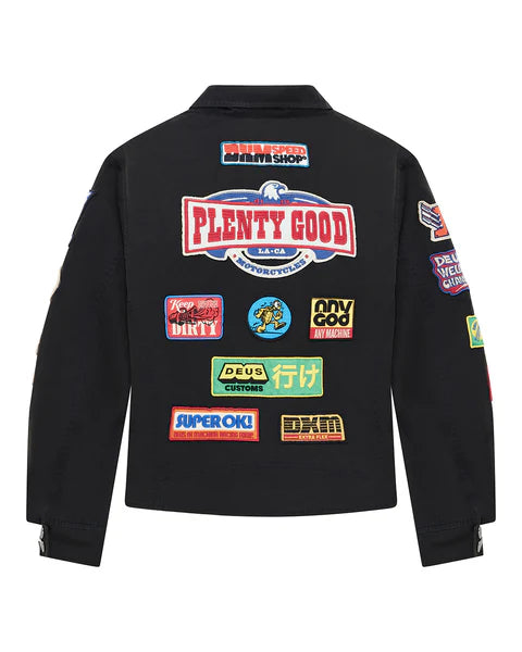 DEUS IN RAINFORESTS JACKET - ANTHRACITE