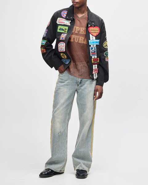 DEUS IN RAINFORESTS JACKET - ANTHRACITE