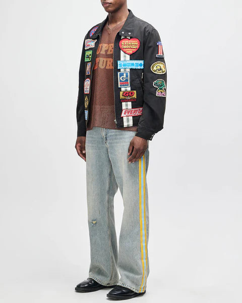 DEUS IN RAINFORESTS JACKET - ANTHRACITE