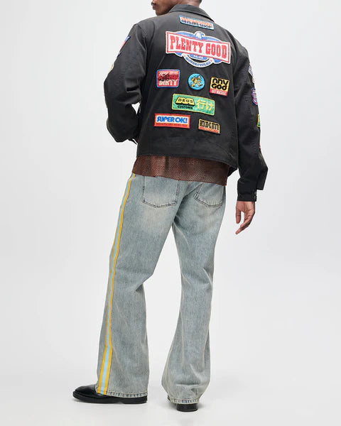 DEUS IN RAINFORESTS JACKET - ANTHRACITE