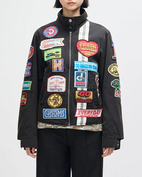 DEUS IN RAINFORESTS JACKET - ANTHRACITE