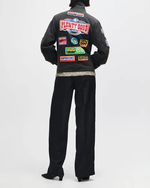 DEUS IN RAINFORESTS JACKET - ANTHRACITE