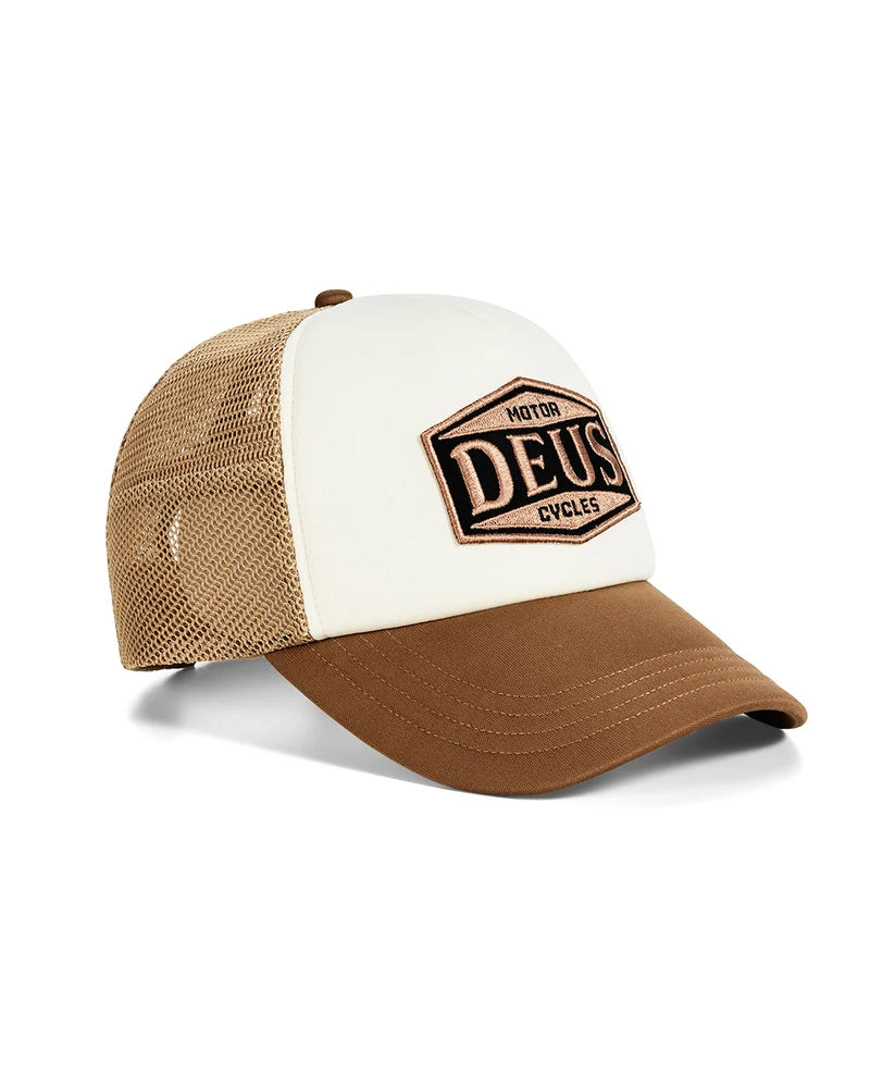 DEUS JOSEL TRUCKER CAP - CAMEL BROWN
