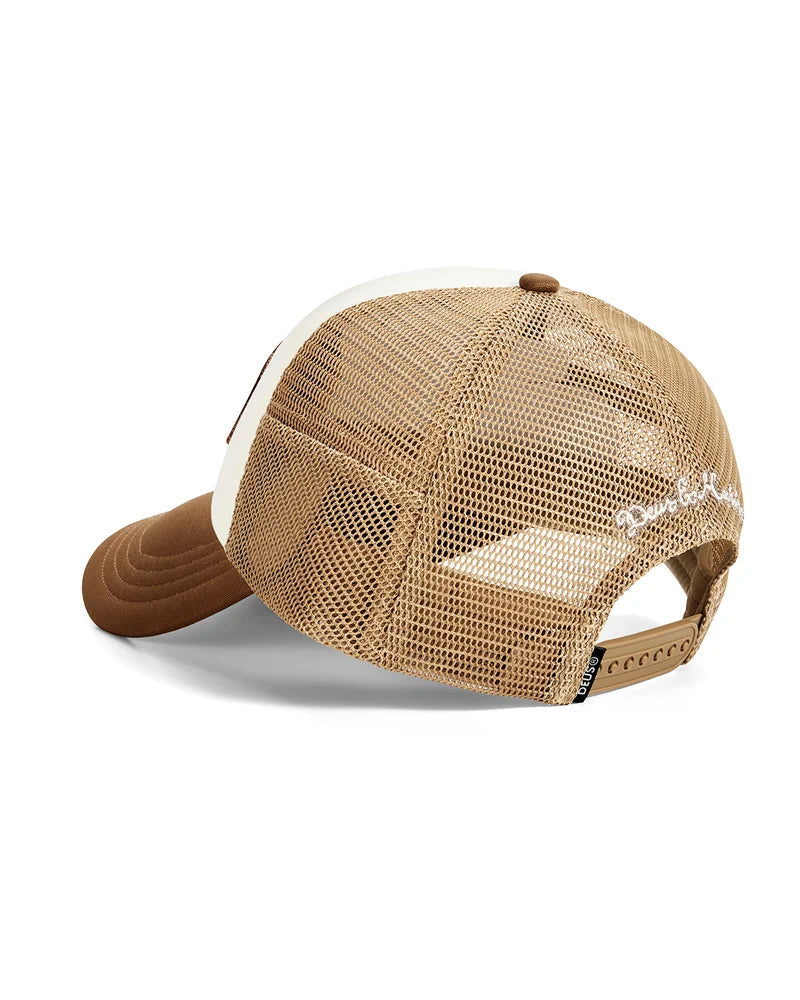 DEUS JOSEL TRUCKER CAP - CAMEL BROWN