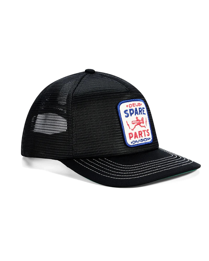 DEUS MUDFLAP TRUCKER CAP - BLACK