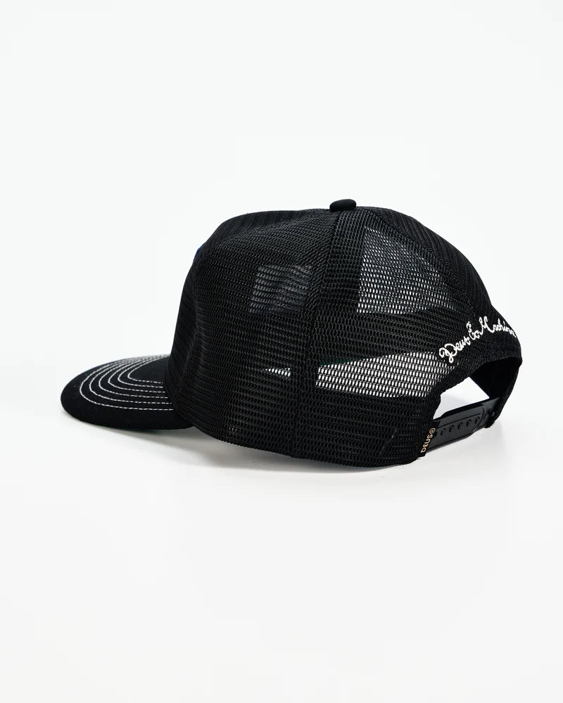 DEUS MUDFLAP TRUCKER CAP - BLACK