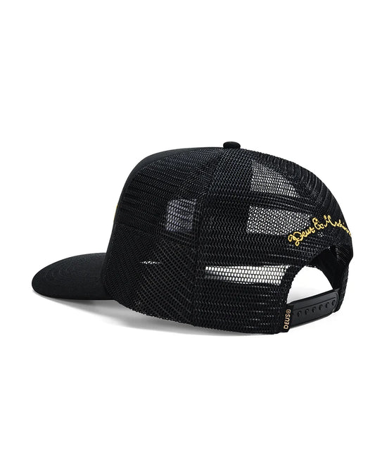 DEUS WELCOME TRUCKER CAP - BLACK