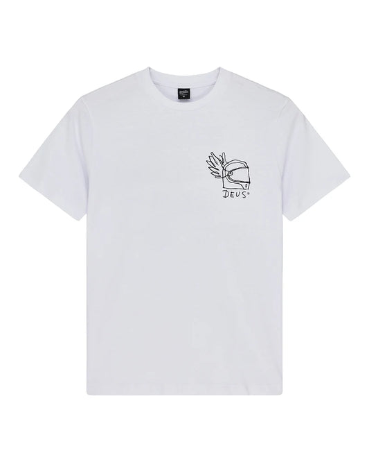 DEUS HARAJUKU HEMET TEE - WHITE