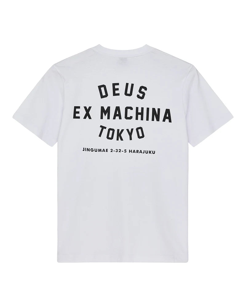 DEUS HARAJUKU HEMET TEE - WHITE