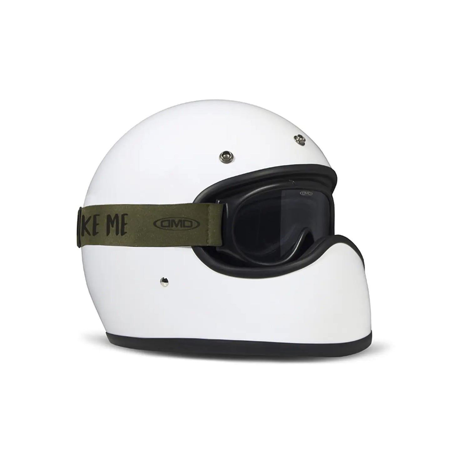 DMD GOGGLE GHOST GREEN - CLEAR