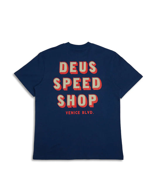 DEUS GAUCHO TEE - MECHANIC BLUE