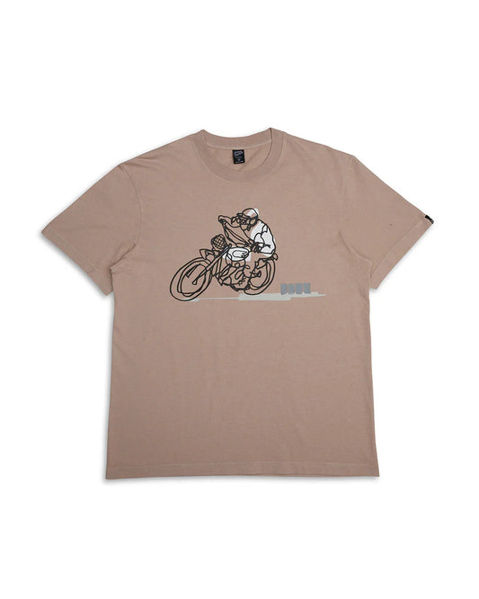 MALCONTENT GOD TEE - KHAKI