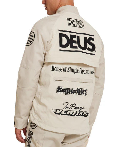 DEUS OFF ROAD CORDURA JACKET - DIRTY WHITE