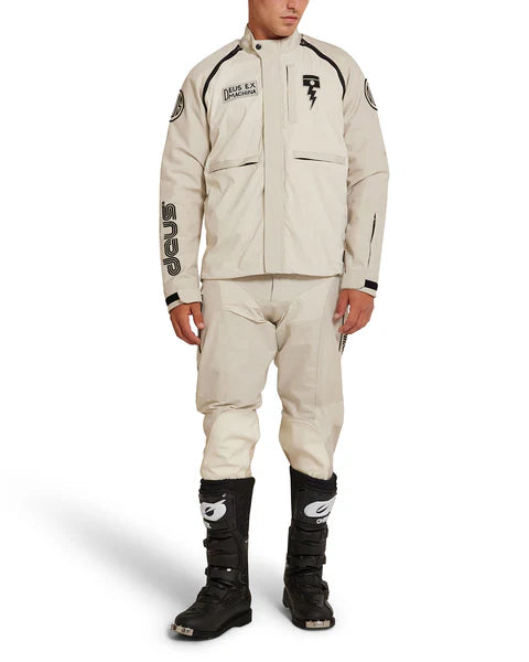 DEUS OFF ROAD CORDURA JACKET - DIRTY WHITE