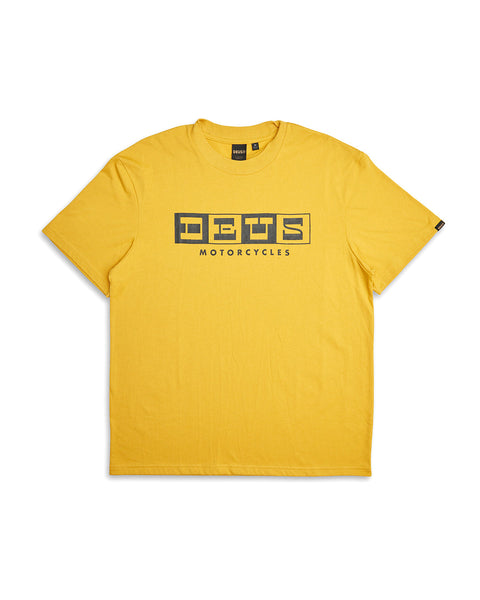 DEUS OVERTURN TEE - MIMOSA GOLD