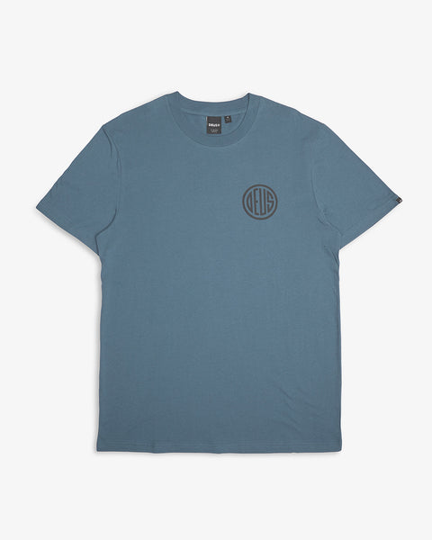 DEUS CLUTCH TEE - SMOKE BLUE